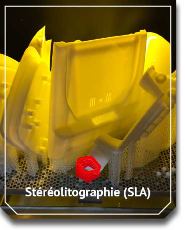 Stéréolithographie (SLA)