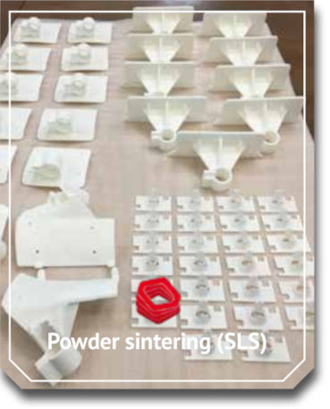 Powder sintering (SLS)